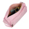 Double extendable pencil case - pink Maaleo 24519 | Buy online — Megaluks