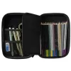 Folding pencil case - school Kruzzel 24533 | Buy online — Megaluks