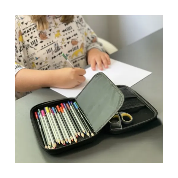 Folding pencil case - school Kruzzel 24533 | Buy online — Megaluks