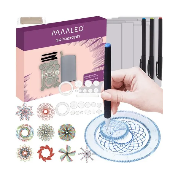Drawing set - spirograph Maaleo 24346
