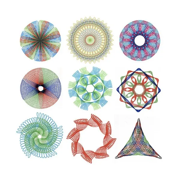 Drawing set - spirograph Maaleo 24346