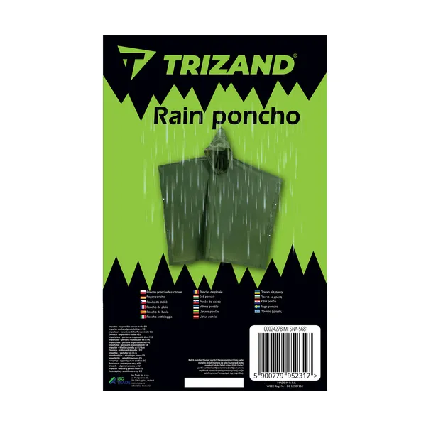 Trizand 24278 lietaus pončas | Pirkti internetu — Megaluks