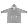 XXL sweatshirt - gray blanket Ruhhy 24402