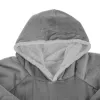 XXL sweatshirt - gray blanket Ruhhy 24402