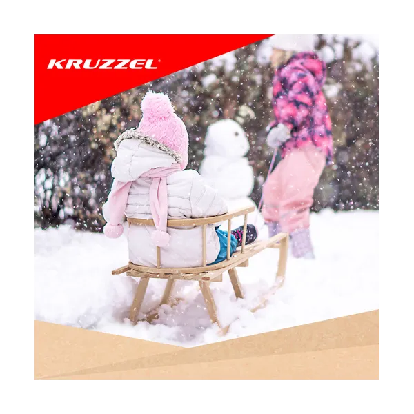 Wooden sled Kruzzel 25217