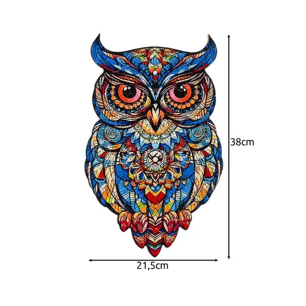 Wooden puzzle - Kruzzel puzzle 24551