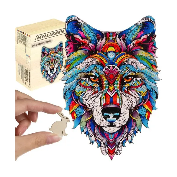 Wooden puzzle - Kruzzel puzzle 24552 | Buy online — Megaluks