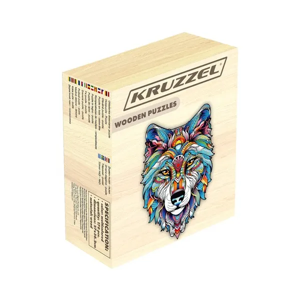 Wooden puzzle - Kruzzel puzzle 24552 | Buy online — Megaluks