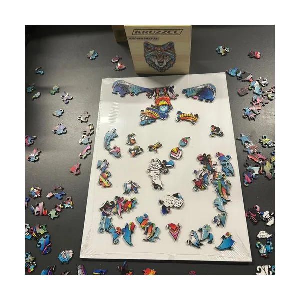 Wooden puzzle - Kruzzel puzzle 24552 | Buy online — Megaluks
