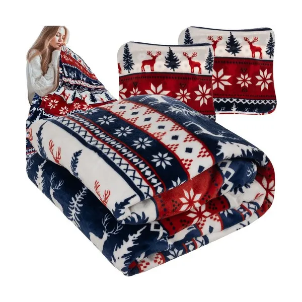 Blanket 1.6x2m + 2x pillowcase Ruhhy 24825 | Buy online — Megaluks