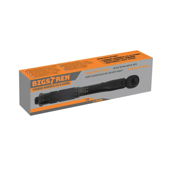 Torque wrench 1/4 2-24Nm Bigstring 24591 | Buy online — Megaluks