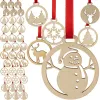 Wooden baubles - 36pcs Ruhhy 24855 | Buy online — Megaluks