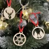 Wooden baubles - 36pcs Ruhhy 24855 | Buy online — Megaluks