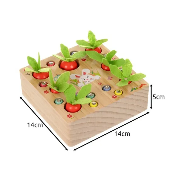 Wooden game - 2in1 Kruzzel 24745