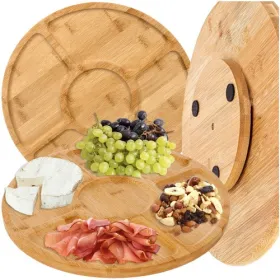Bamboo rotating board Ruhhy 24290 | Buy online — Megaluks