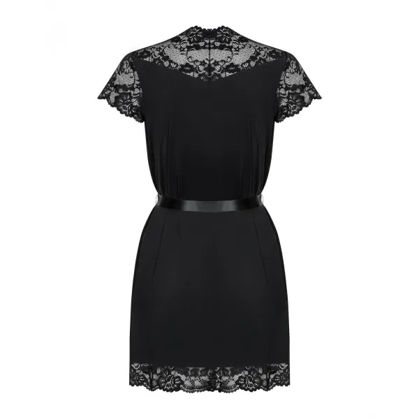 Halāts 810-Pei-1 Obsessive PEIGNOIR Melns XXL/XXXL