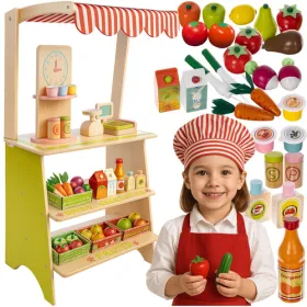 Puidust kiosk lisatarvikutega Kruzzel 24888 | Osta veebist — Megaluks