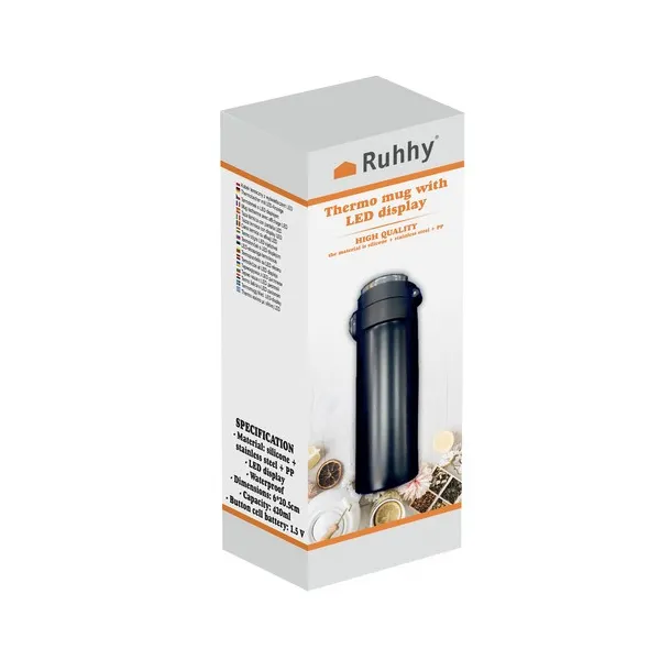 Thermo mug with LED display Ruhhy 24623 | Buy online — Megaluks