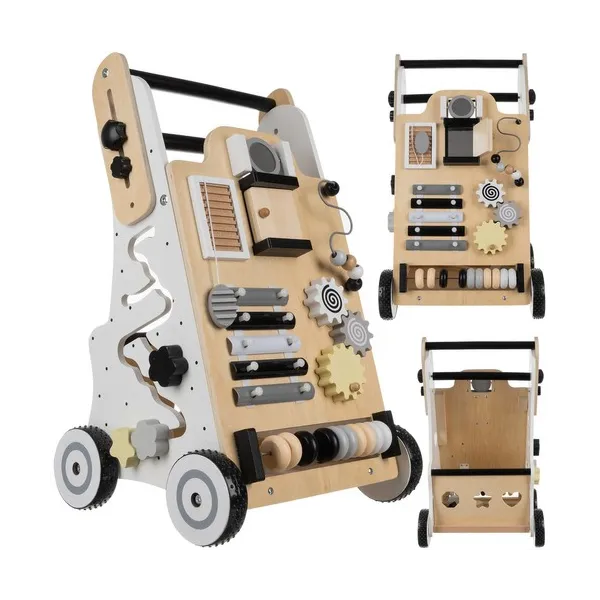 Wooden push walker - Kruzzel 24761