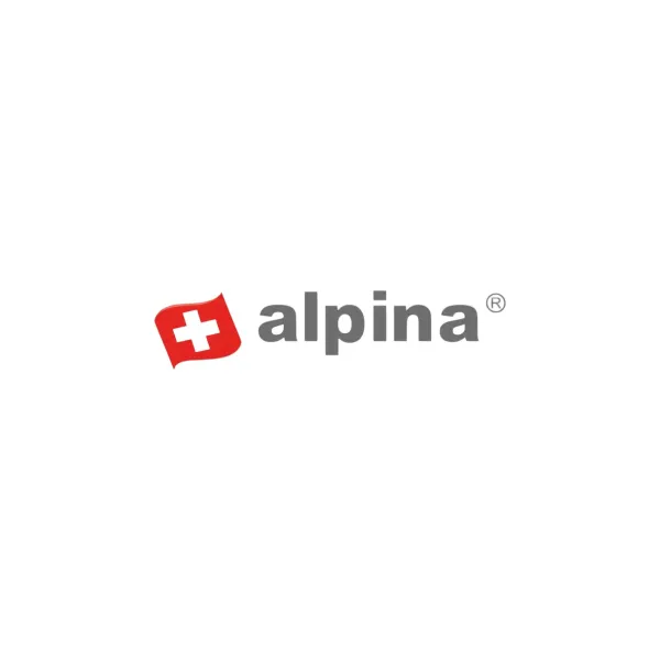 Alpina - Glass Jar / Storage Container with Screw Cap 500 ml 11 cm