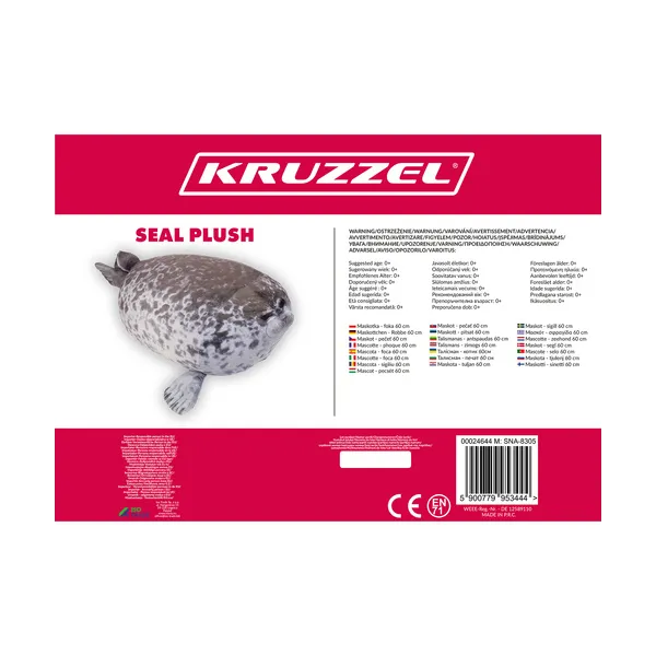 Mascot - seal 60 cm Kruzzel 24644 | Buy online — Megaluks