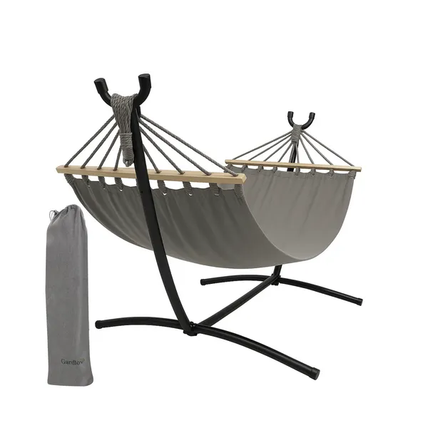 Garden hammock 200x150cm Gardlov with frame 25466 | Buy online — Megaluks