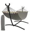 Garden hammock 200x150cm Gardlov with frame 25466 | Buy online — Megaluks