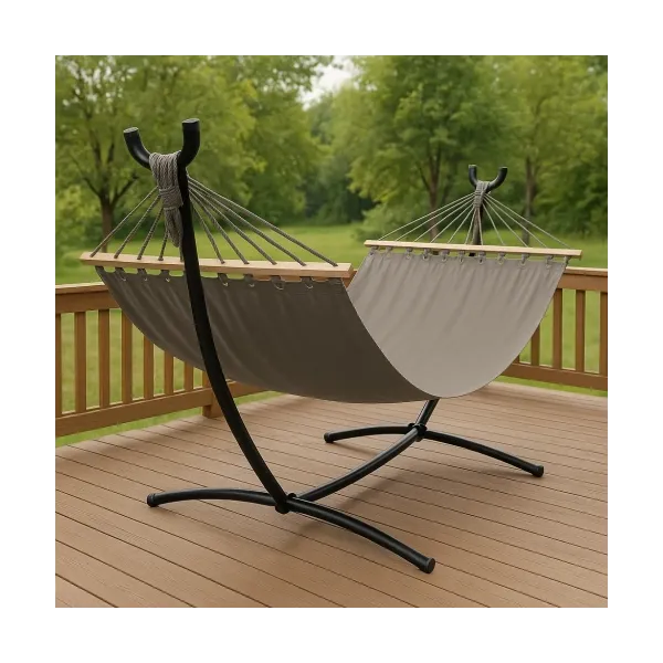 Garden hammock 200x150cm Gardlov with frame 25466 | Buy online — Megaluks