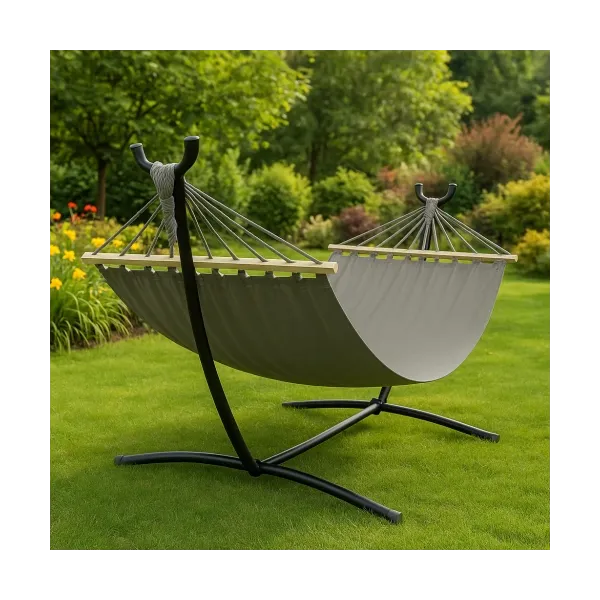 Garden hammock 200x150cm Gardlov with frame 25466 | Buy online — Megaluks