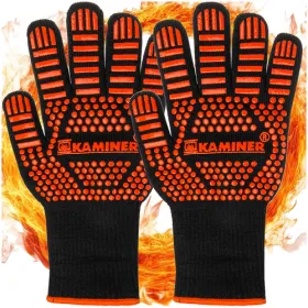 Heat-resistant grill gloves 25416 | Buy online — Megaluks