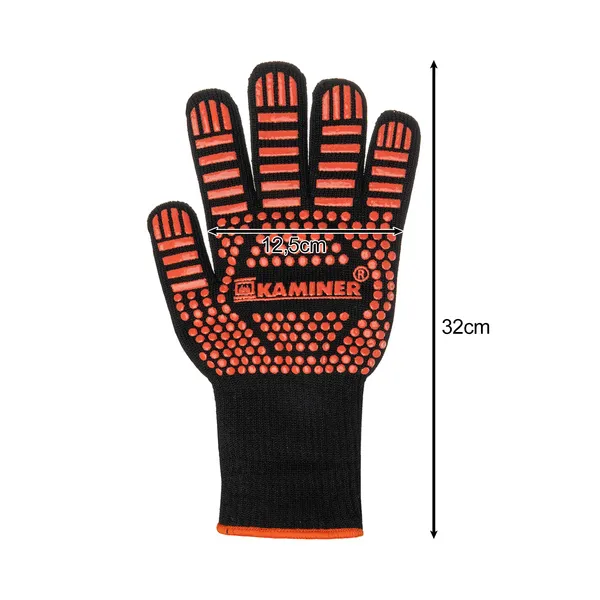 Heat-resistant grill gloves 25416 | Buy online — Megaluks