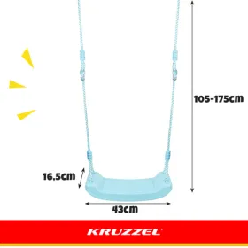 Plastikust kiik - sinine 25446 | Osta veebist — Megaluks