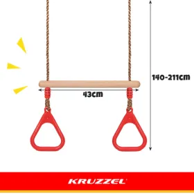 Swing - trapeze Kruzzel 25383 | Buy online — Megaluks