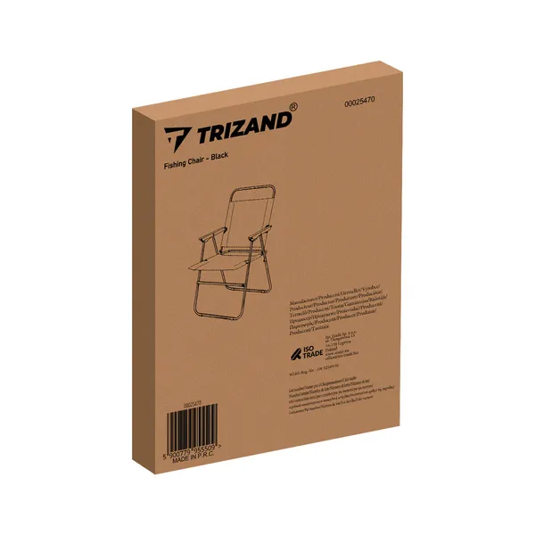 Musta kalastustuoli Trizand 25470 | Osta verkosta — Megaluks