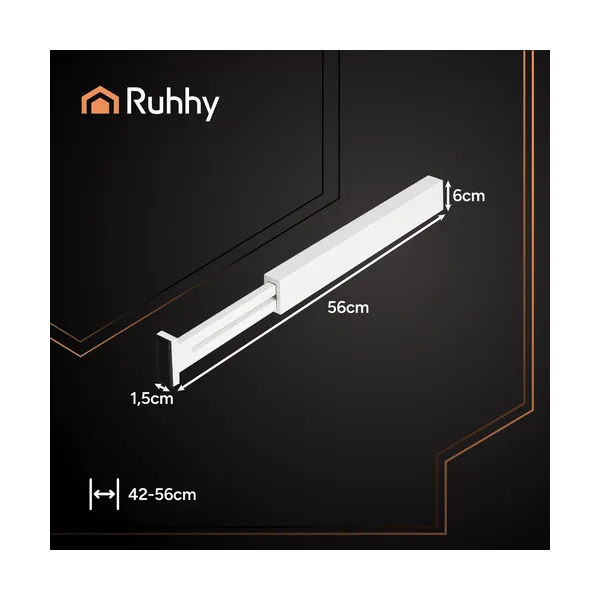 White Ruhhy 25632 drawer organizer