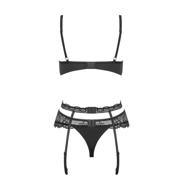 Pitsist Aluspesu Komplekt Obsessive Heartina Must S/M