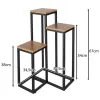 Stāvošs puķu statīvs 67 cm Ruhhy 25626 | Pirkt tiešsaistē — Megaluks