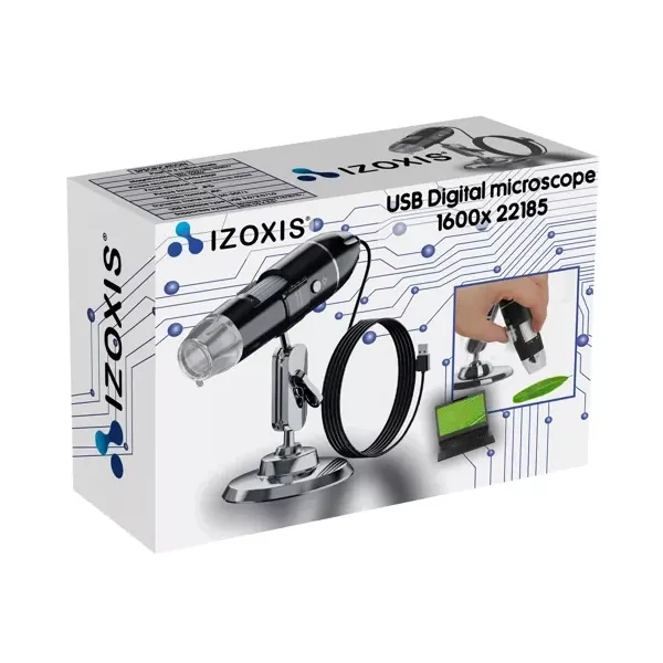 USB Digital Microscope 1600x Izoxis 25467 | Buy online — Megaluks