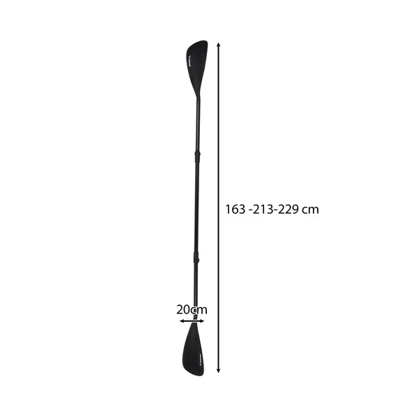 Trizand 4-piece adjustable paddle 229cm 2in1