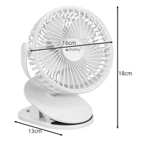 Cordless fan white Ruhhy 25566 | Buy online — Megaluks