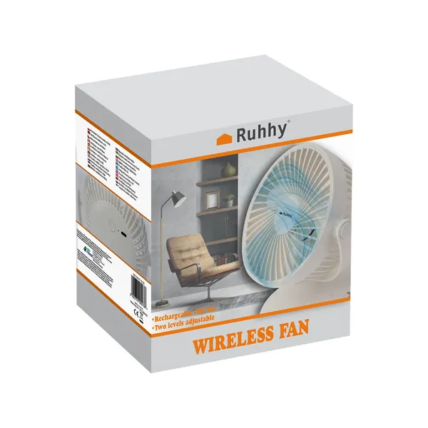Juhtmeta ventilaator valge Ruhhy 25566 | Osta veebist — Megaluks