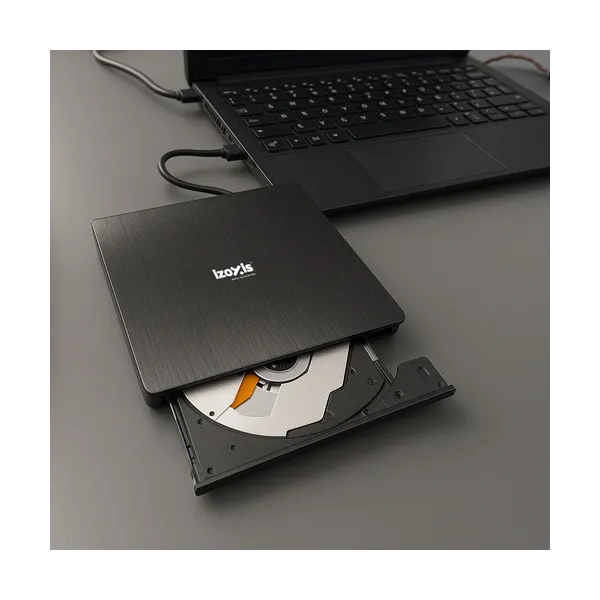 Ārējais diskdzinis + CD/DVD rakstītājs Izoxis 2 | Pirkt tiešsaistē — Megaluks