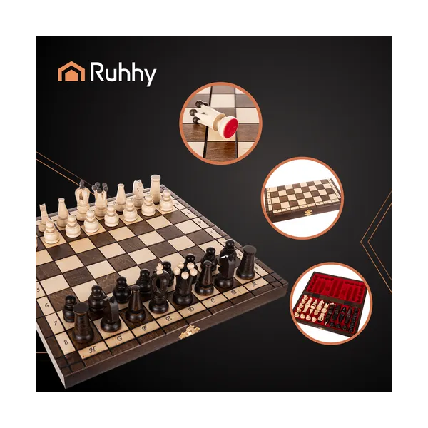 Royal chess 31x31cm Ruhhy 26038
