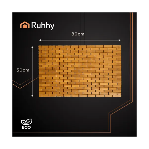 Bamboo anti-slip mat Ruhhy 26048 | Buy online — Megaluks