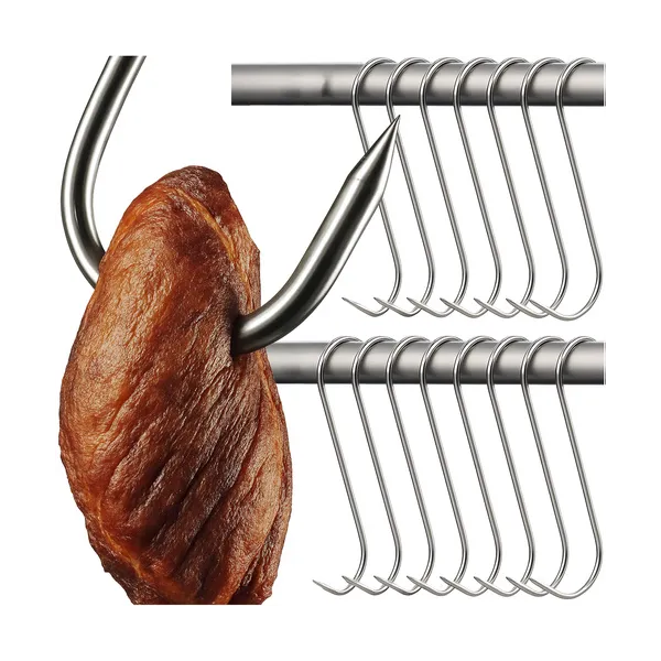 Smoking hooks - set of 15 Kaminer 25553