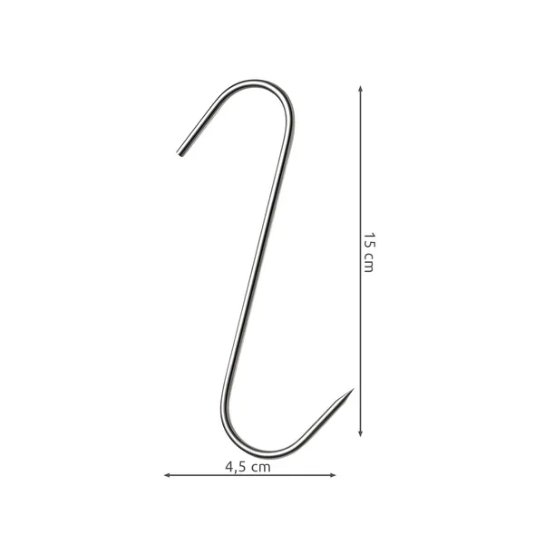 Smoking hooks - set of 15 Kaminer 25553