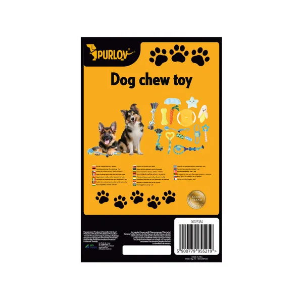 Dog chew toy, tug - set 25384 | Buy online — Megaluks