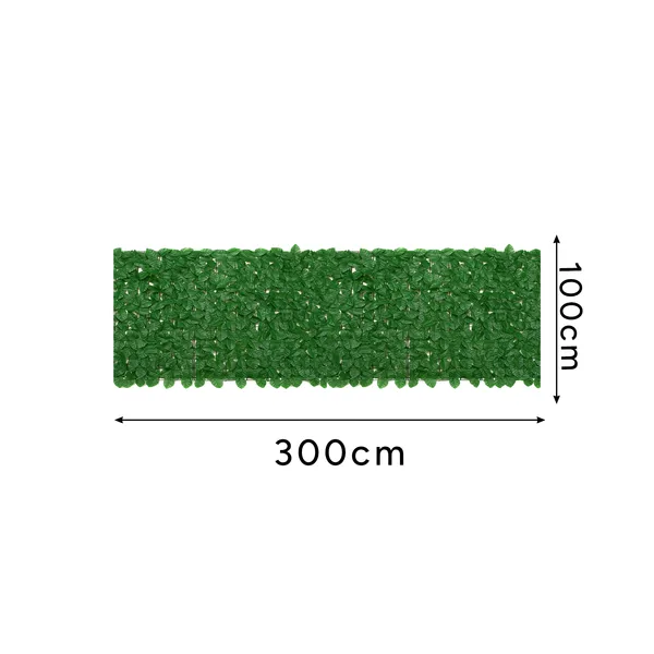 Artificial hedge for balcony 3x1m Gardlov 25343 | Buy online — Megaluks