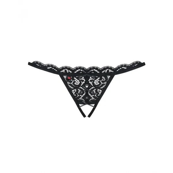 Thong with lace Obsessive 831-THC-1 L/XL