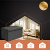 Melns samta pufs 60x30x30 cm Ruhhy 25995 | Pirkt tiešsaistē — Megaluks